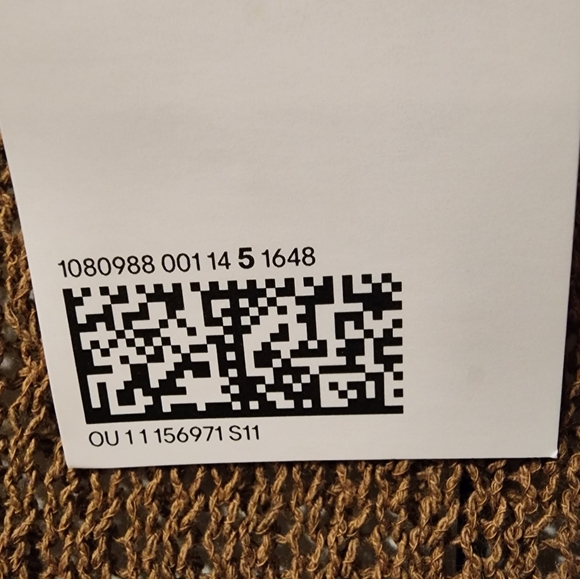 BNWT H&M Crochet Effect Knit Cotton Cardigan, US XS - Picture 7 of 8